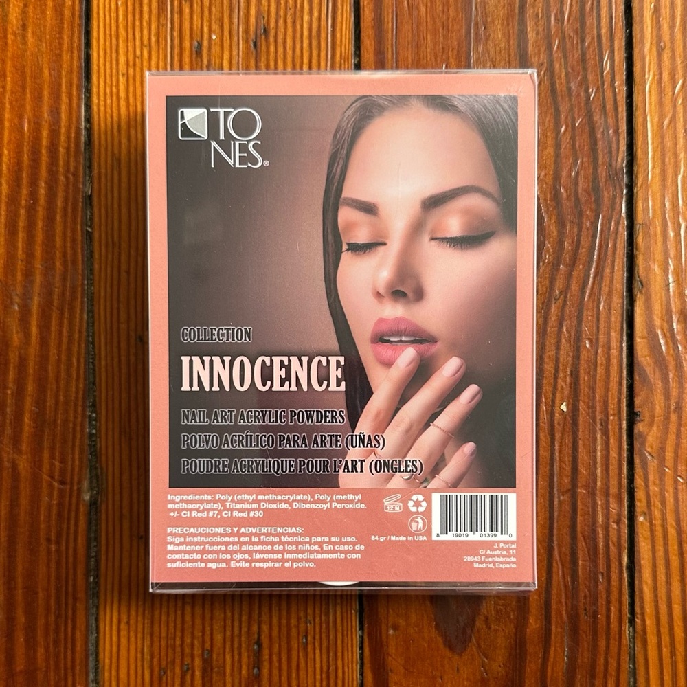 NEW NIP Tones Acrylic Art Powder Collection in Innocence